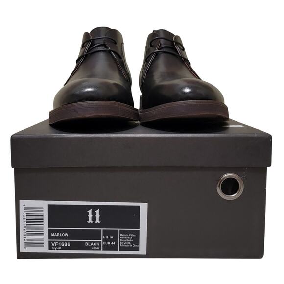 Vintage Foundry Co Men Marlow Chukka Dress Boots Size US 11M Black Leather